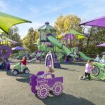 Kids playing at Lou Hartfiel Memorial Park