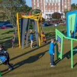Outdoor learning playground
